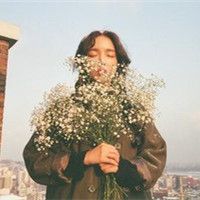 欧美清新绿色头像女生头像