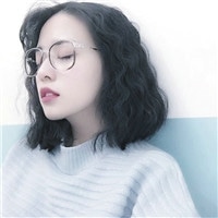 侧脸头像短发女生高冷