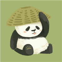 qq熊猫头像高清图片卡通