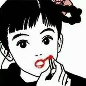 知性女卡通微信头像