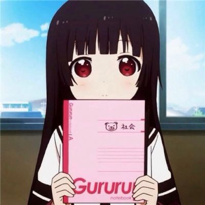知性女卡通微信头像