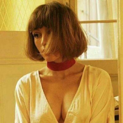 冷酷短发欧美头像女生头像