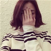 微信头像女遮脸