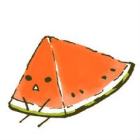 西瓜卡通微信头像