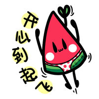 西瓜卡通微信头像