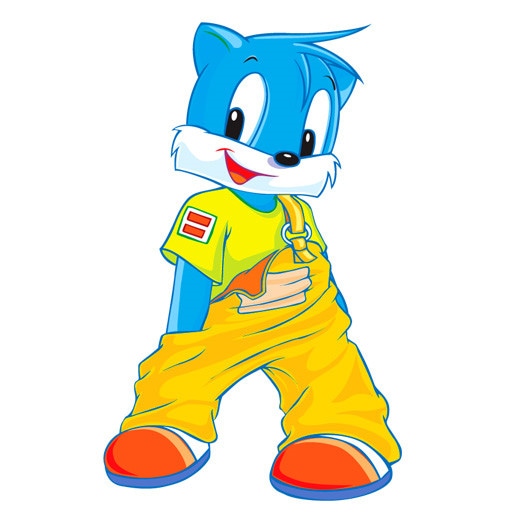 蓝猫卡通头像