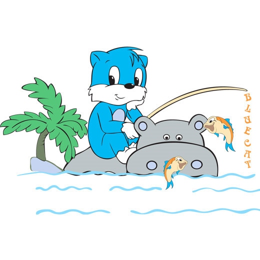 蓝猫卡通头像