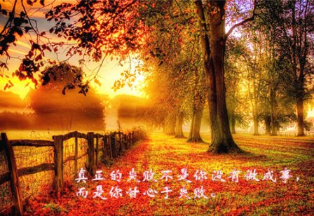 形容秋天景色的句子