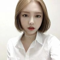 qq头像女生短发齐耳