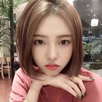 qq头像女生短发齐耳