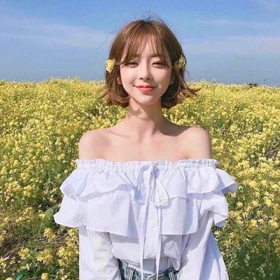 qq头像女生短发齐耳