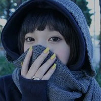 捂眼睛女生头像