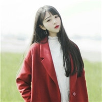 女生穿红色衣服头像