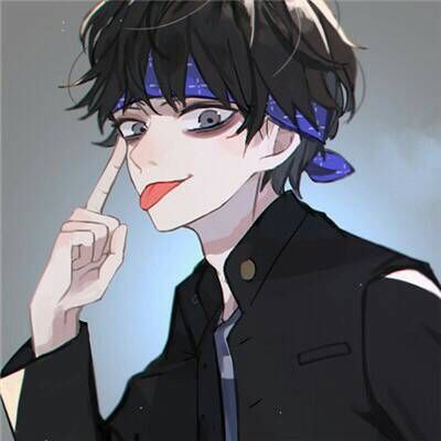 穿校服的动漫男生头像