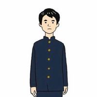 穿校服的动漫男生头像