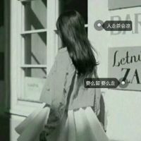 个性时尚带文字头像女生