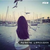 个性时尚带文字头像女生