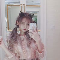 粉色闺蜜头像一对两张