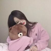 粉色闺蜜头像一对两张