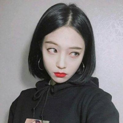 闺蜜短发头像一对两张