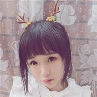 带鹿角女生头像