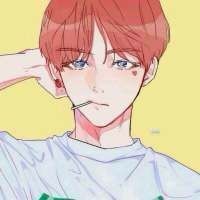 半身卡通男生头像