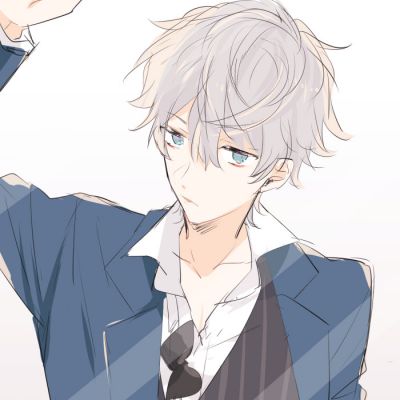半身卡通男生头像