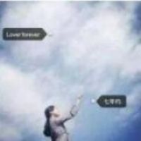 情侣头像蓝色系唯美