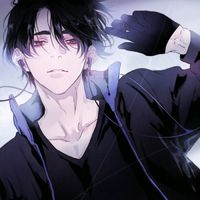 卡通忧郁男生头像