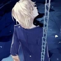 紫色头像动漫男生