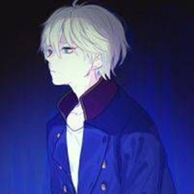紫色头像动漫男生