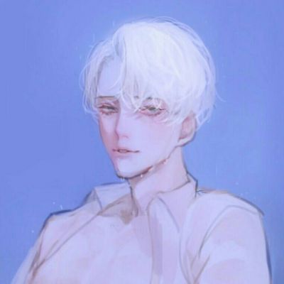 紫色头像动漫男生