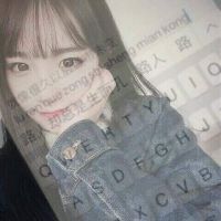 女生键盘文字头像