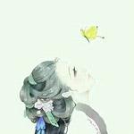 忧郁古风动漫女生头像