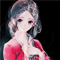 忧郁古风动漫女生头像