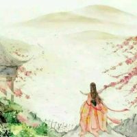 忧郁古风动漫女生头像