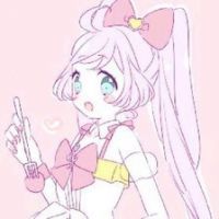 粉色可爱的女生头像卡通头像