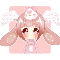 粉色可爱的女生头像卡通头像