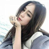 45度仰头女生头像