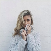 穿牛仔衣服的欧美女生头像