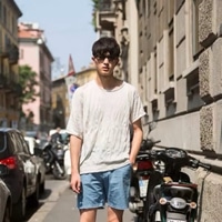 快手戴眼镜的男生头像图片