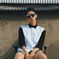 快手戴眼镜的男生头像图片
