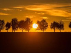 夕阳西下的说说 形容夕阳西下的说说
