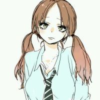 清纯穿校服的动漫女生头像