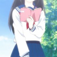 清纯穿校服的动漫女生头像