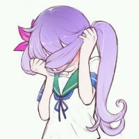 清纯穿校服的动漫女生头像