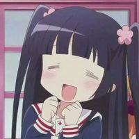 清纯穿校服的动漫女生头像