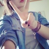 喜欢穿牛仔衣服的女生头像
