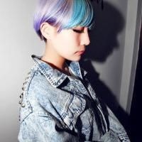 喜欢穿牛仔衣服的女生头像