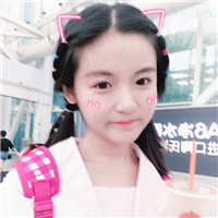 清新甜美小女生可爱头像